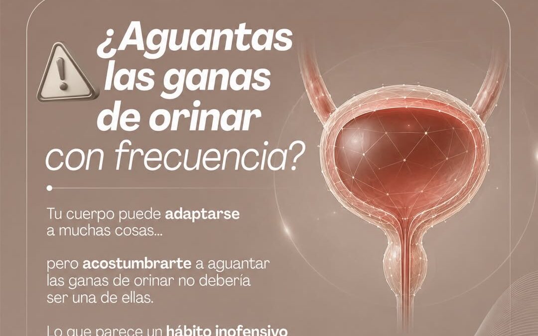 Aguantar la orina frecuentemente puede afectar tu salud urinaria